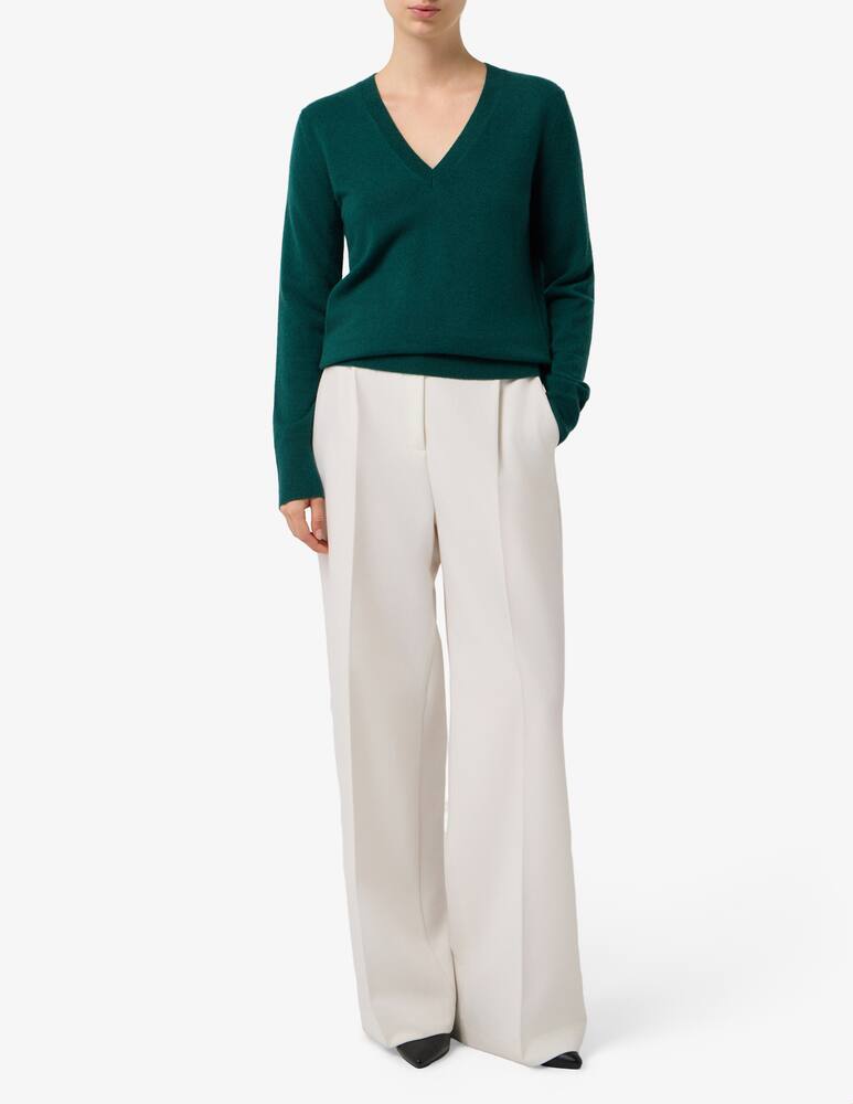 rinascente Pure Cashmere Basic v neck jumper