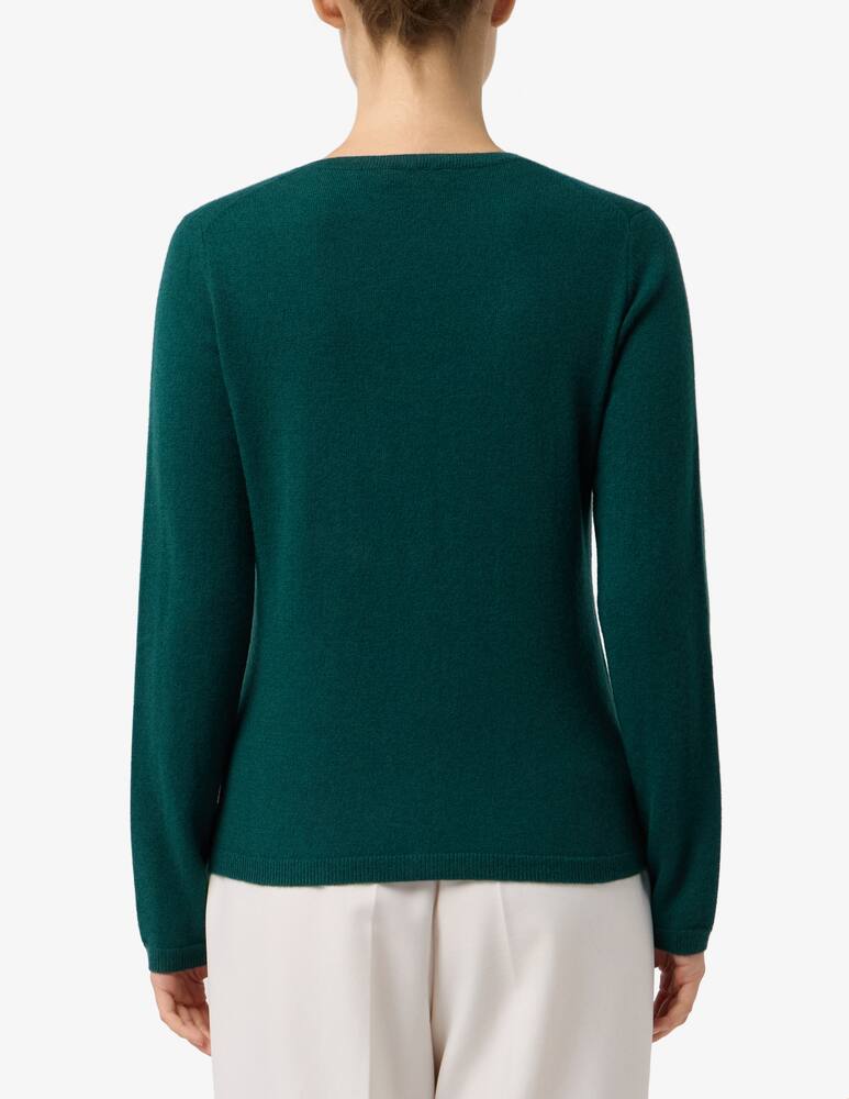 rinascente Pure Cashmere Coreana crew neck cardigan