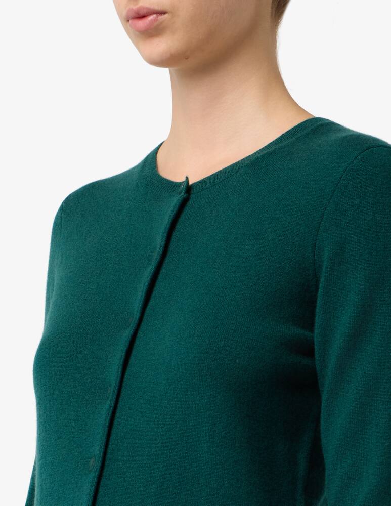 rinascente Pure Cashmere Coreana crew neck cardigan