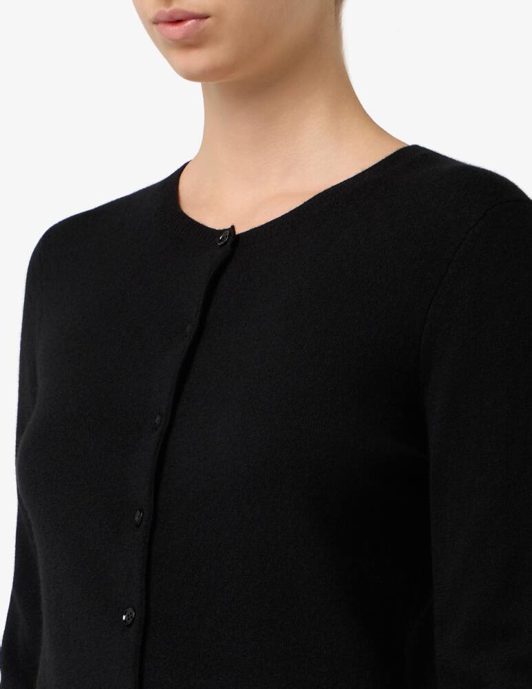 rinascente Pure Cashmere Coreana crew neck cardigan