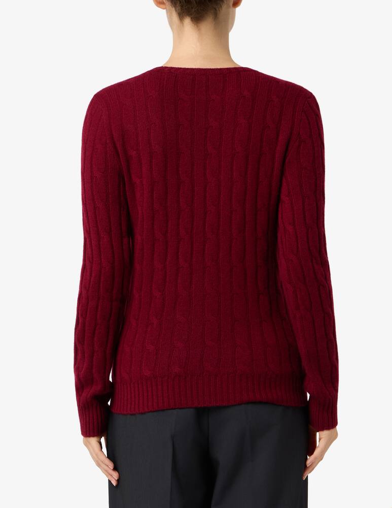 Pure Cashmere Maglione con treccia - immagine 3 Pure Cashmere Maglione con treccia - immagine 3