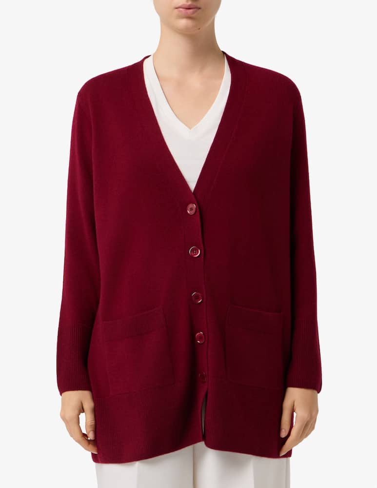 Pure Cashmere Long v-neck cardigan - picture 1 Pure Cashmere Long v-neck cardigan - picture 1