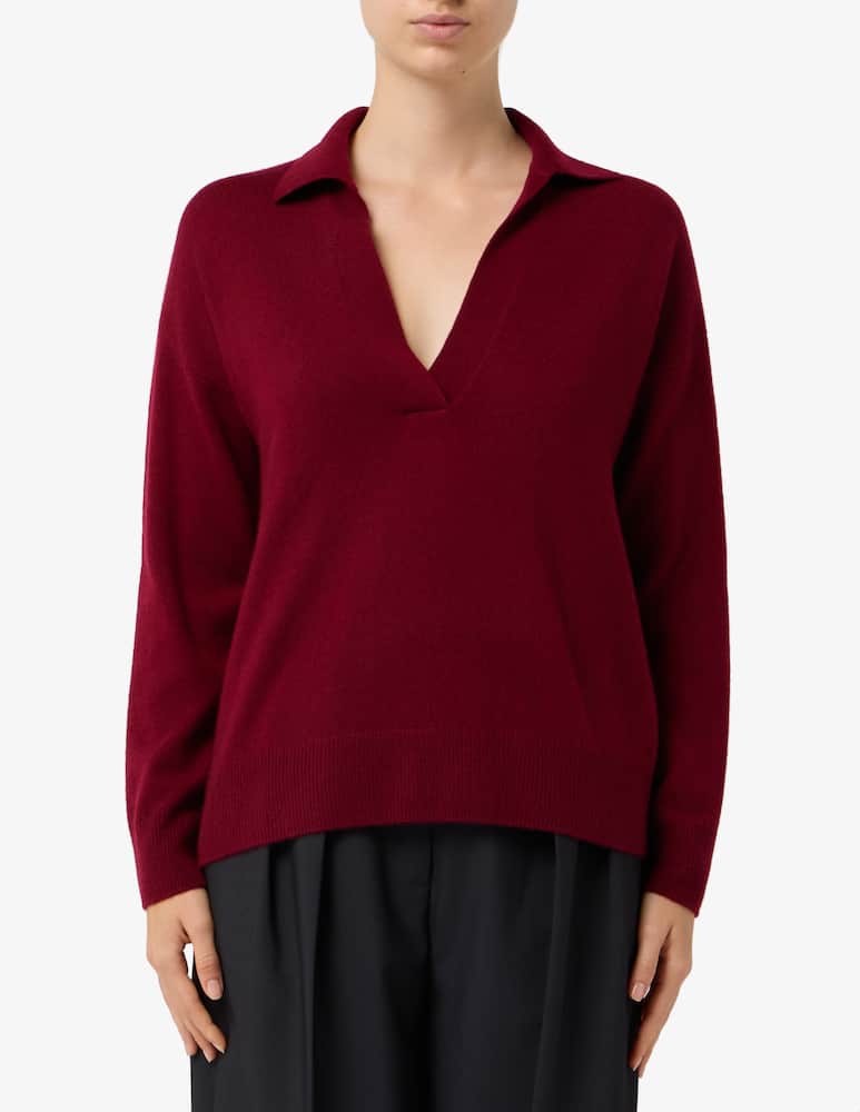 rinascente Pure Cashmere Maglione scollo polo