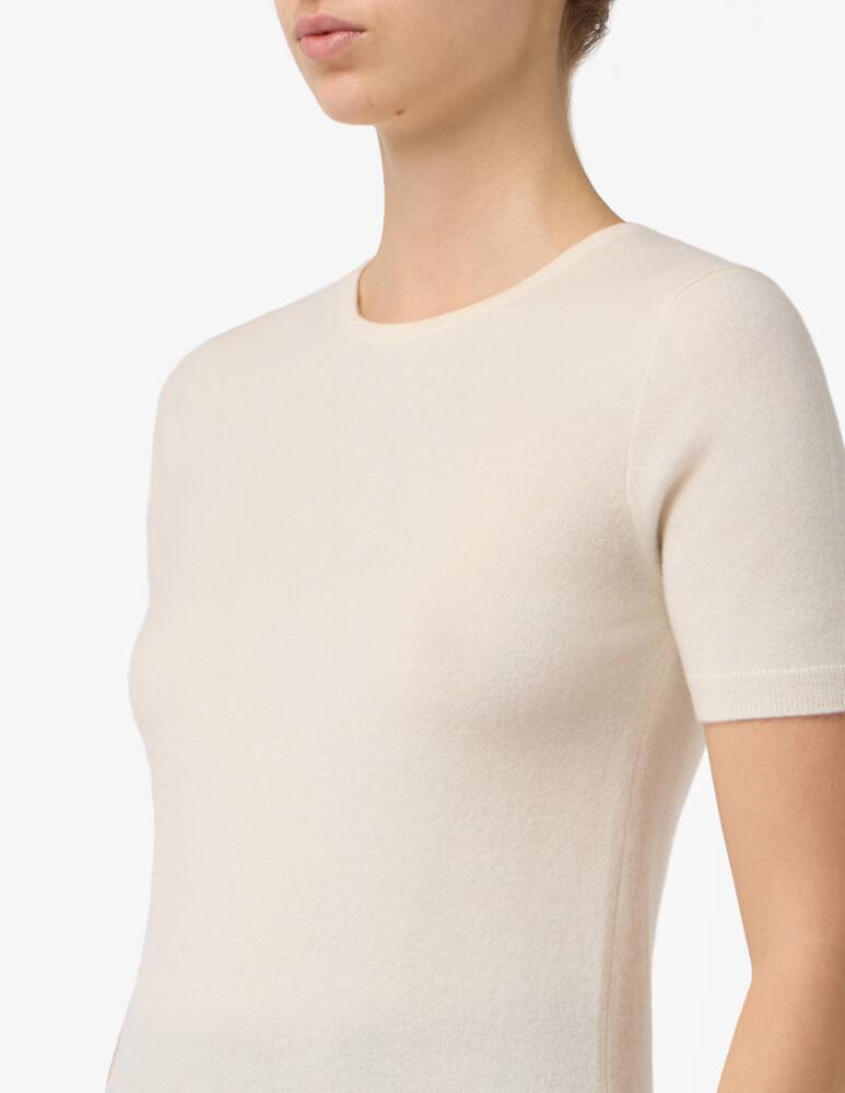 rinascente Pure Cashmere Round neck short-sleeve top