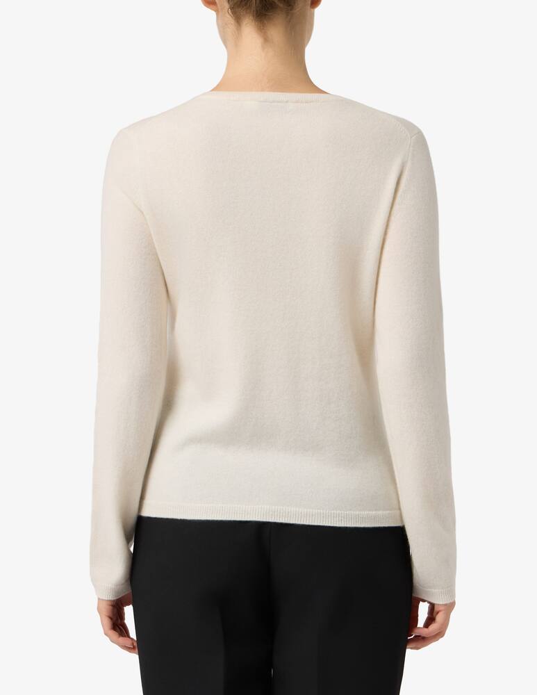 rinascente Pure Cashmere Coreana crew neck cardigan