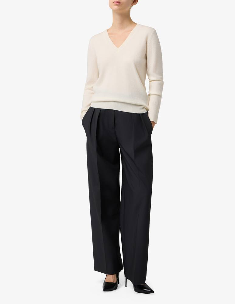 Pure Cashmere Maglia scollo a V in cashmere - immagine 2 Pure Cashmere Maglia scollo a V in cashmere - immagine 2