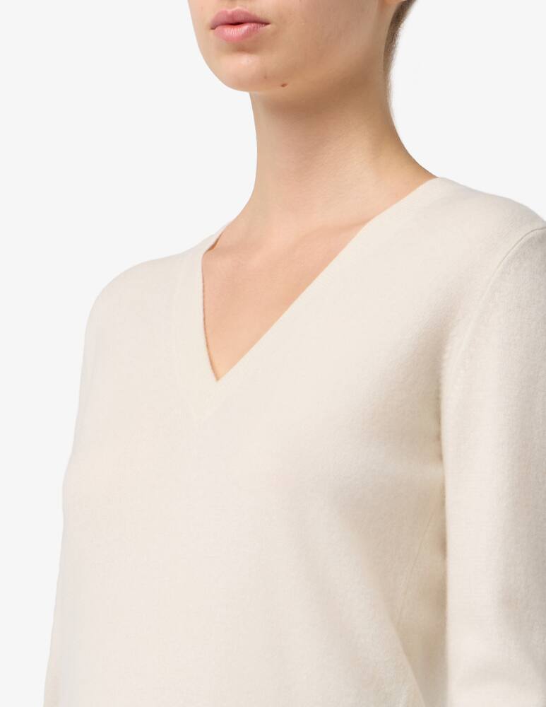 Pure Cashmere Maglia scollo a V in cashmere - immagine 4 Pure Cashmere Maglia scollo a V in cashmere - immagine 4