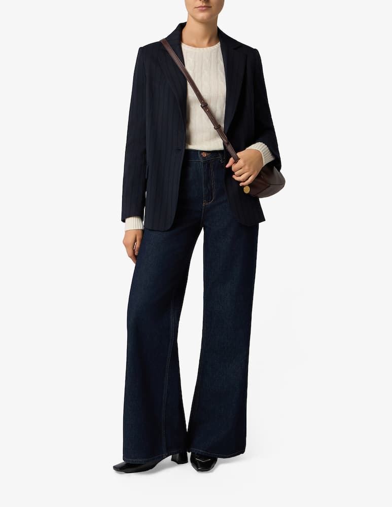 rinascente Pure Cashmere Maglia treccia a maniche lunghe