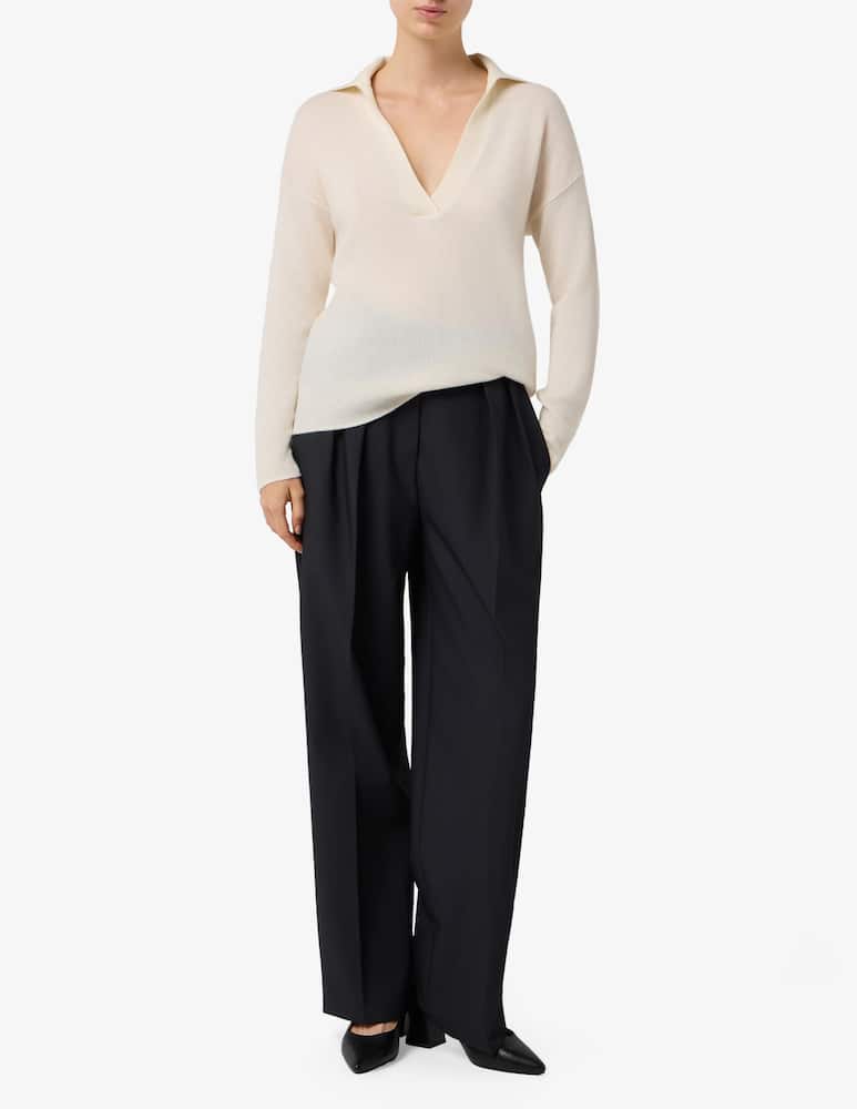 Pure Cashmere Maglione scollo polo - immagine 2 Pure Cashmere Maglione scollo polo - immagine 2