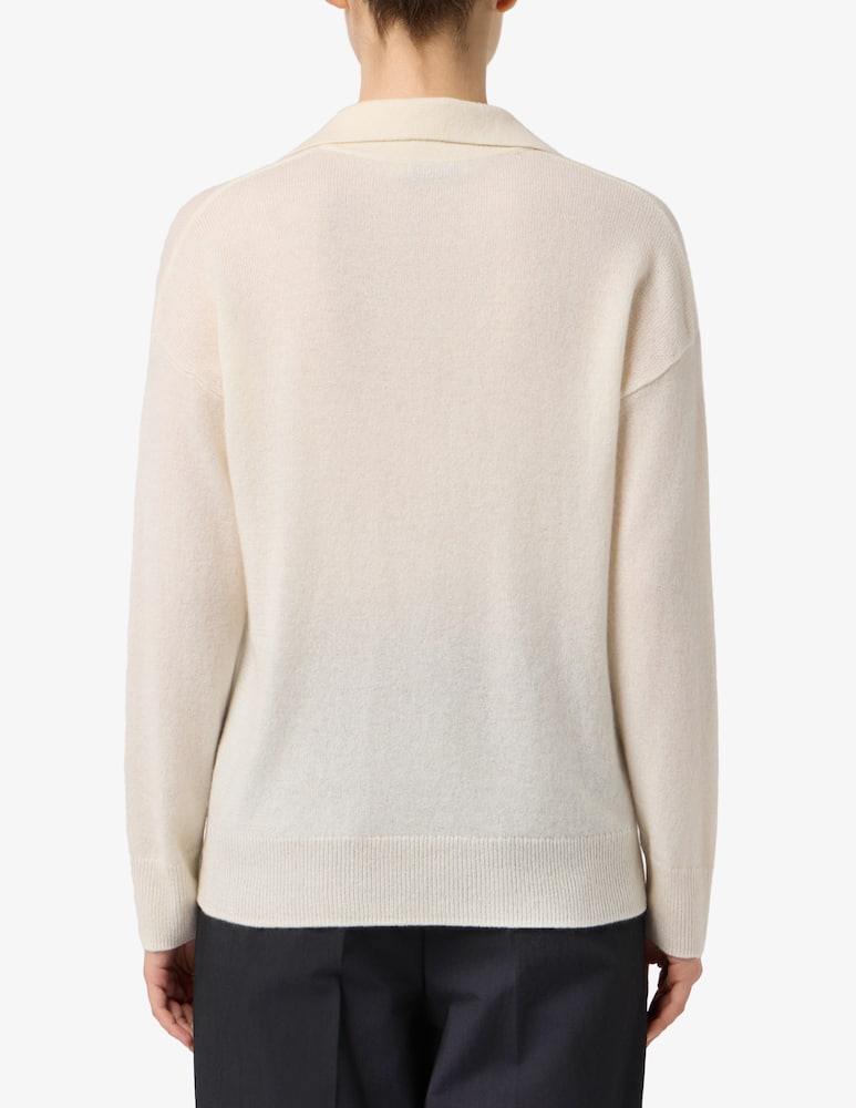 Pure Cashmere Maglione scollo polo - immagine 3 Pure Cashmere Maglione scollo polo - immagine 3