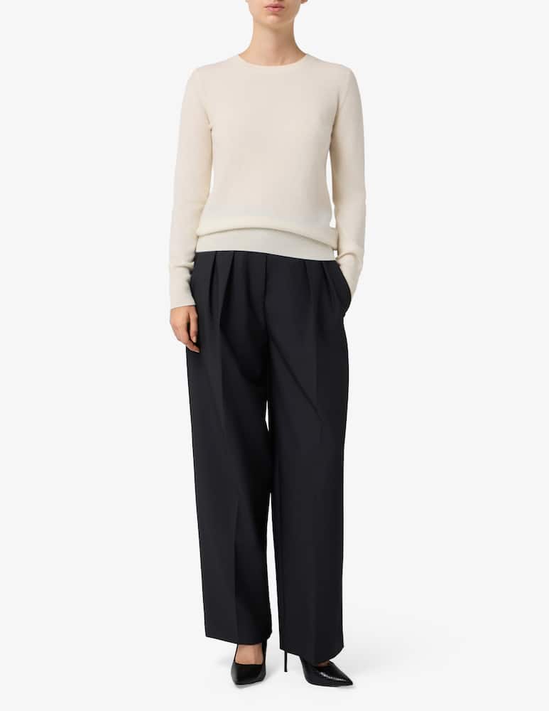 Pure Cashmere Basic crew neck jumper - picture 2 Pure Cashmere Basic crew neck jumper - picture 2