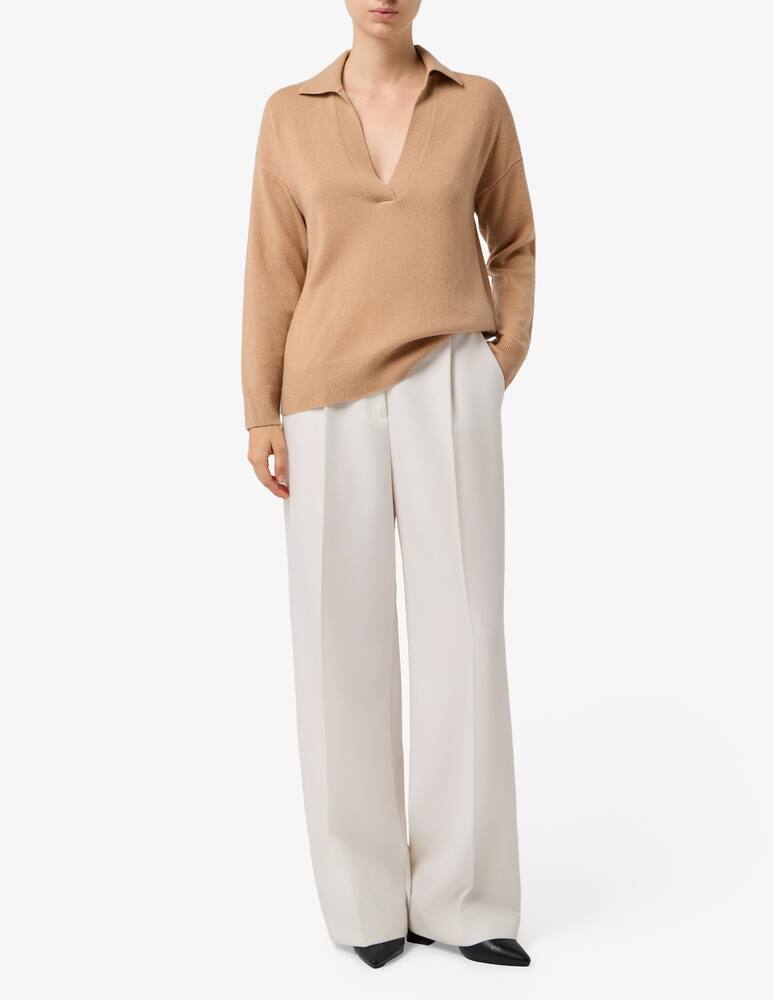 rinascente Pure Cashmere Maglione scollo polo