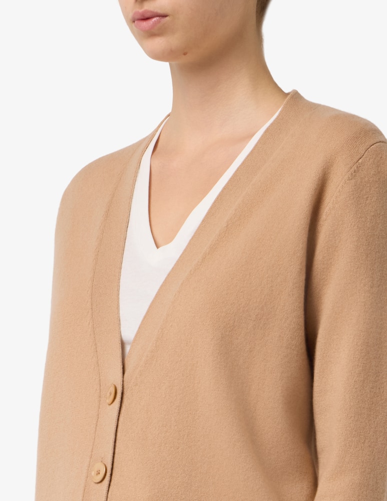 Pure Cashmere Long v-neck cardigan - picture 4 Pure Cashmere Long v-neck cardigan - picture 4