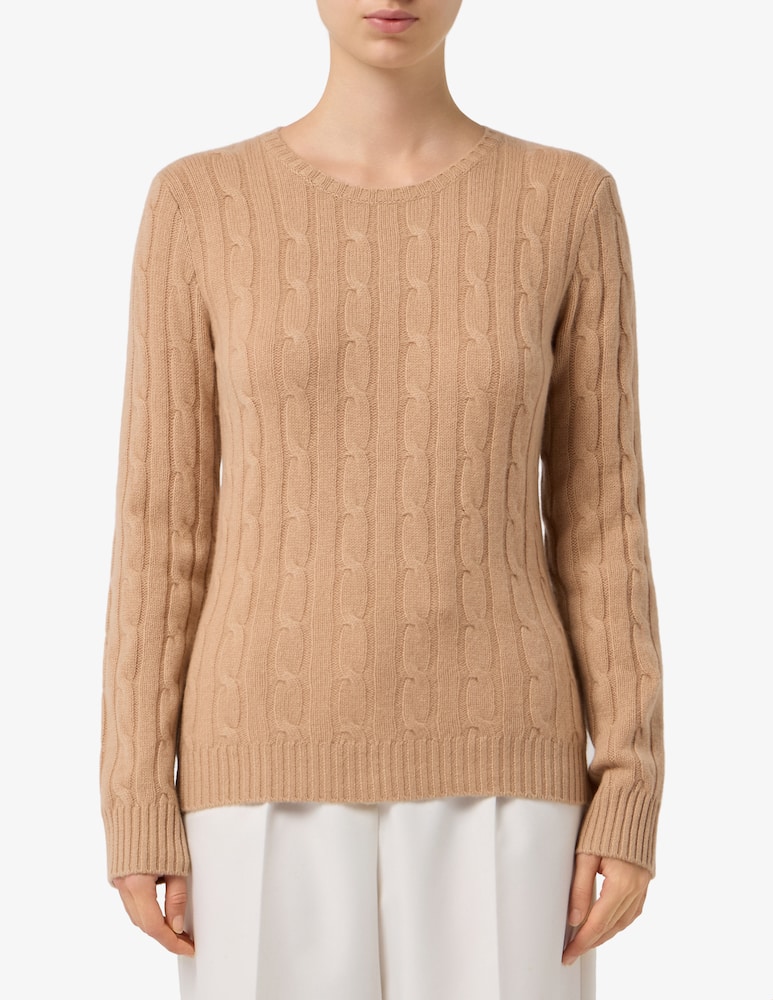 Pure Cashmere Cable knit jumper - picture 1 Pure Cashmere Cable knit jumper - picture 1