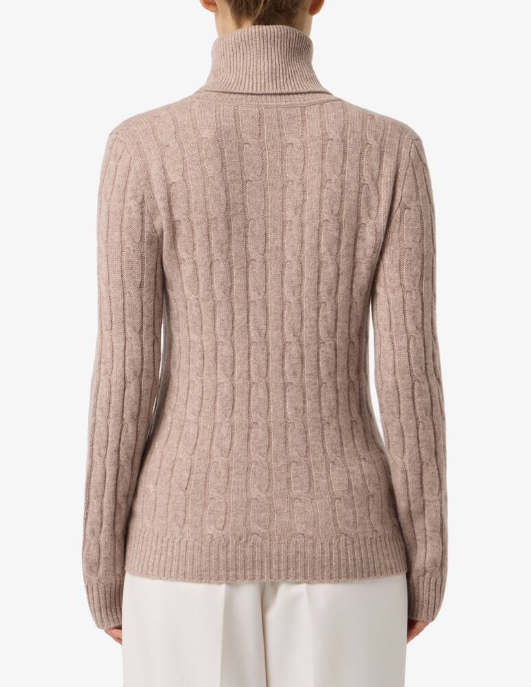rinascente Pure Cashmere Turtleneck cable jumper