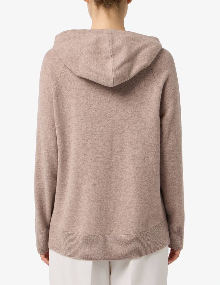 rinascente Pure Cashmere Hoodie-collar pullover