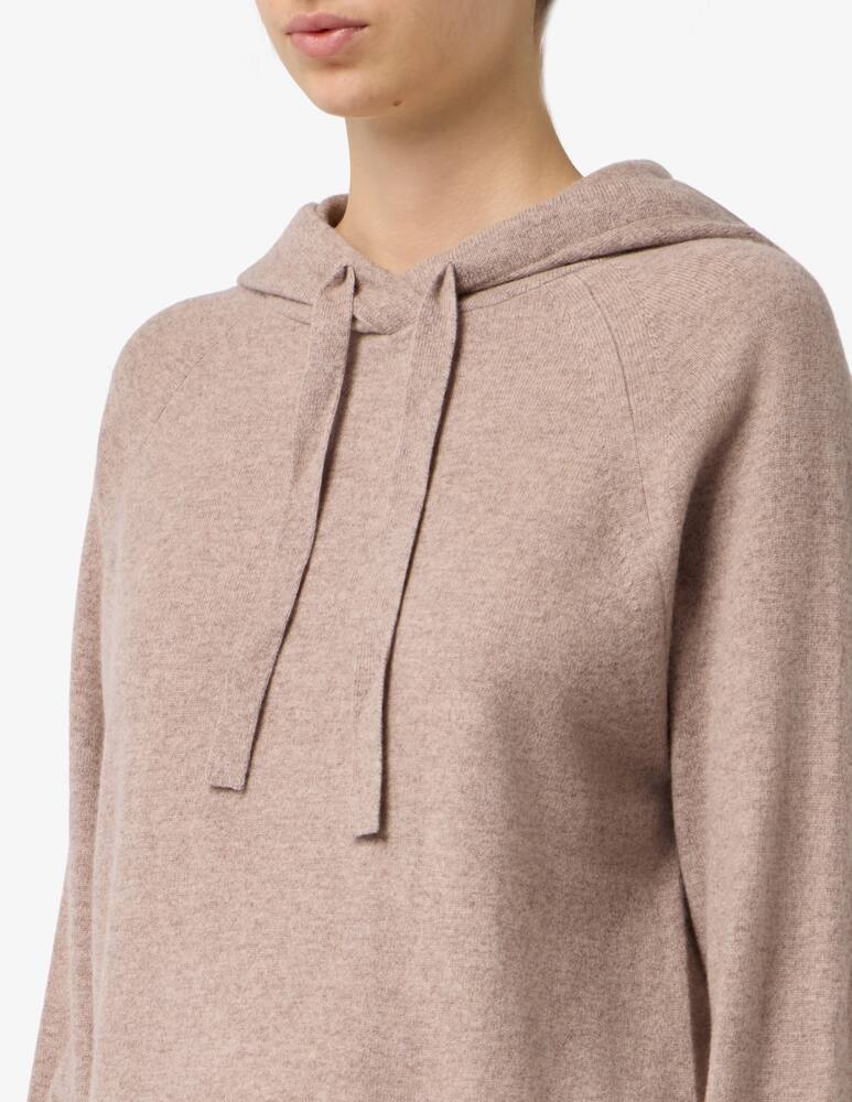 rinascente Pure Cashmere Hoodie-collar pullover