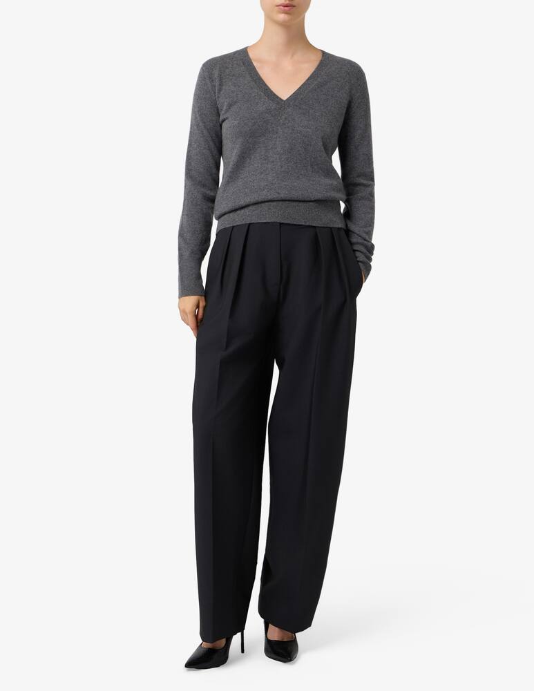 rinascente Pure Cashmere Basic v neck jumper