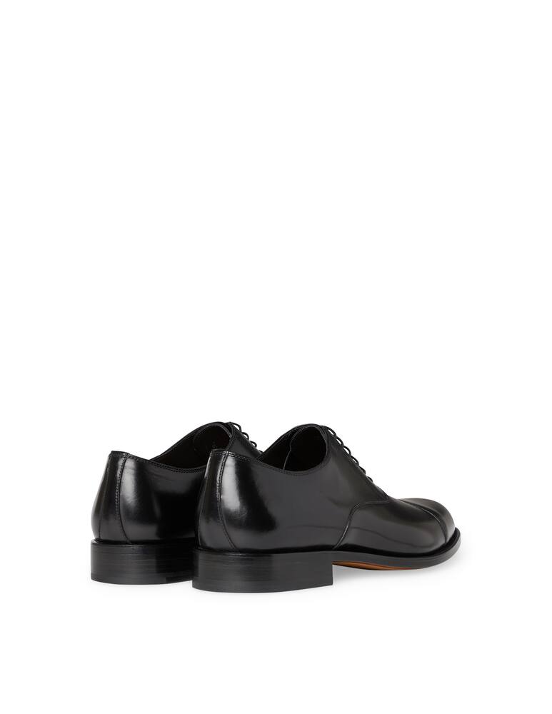 rinascente Moreschi Leather Oxford New Yorks shoes - black