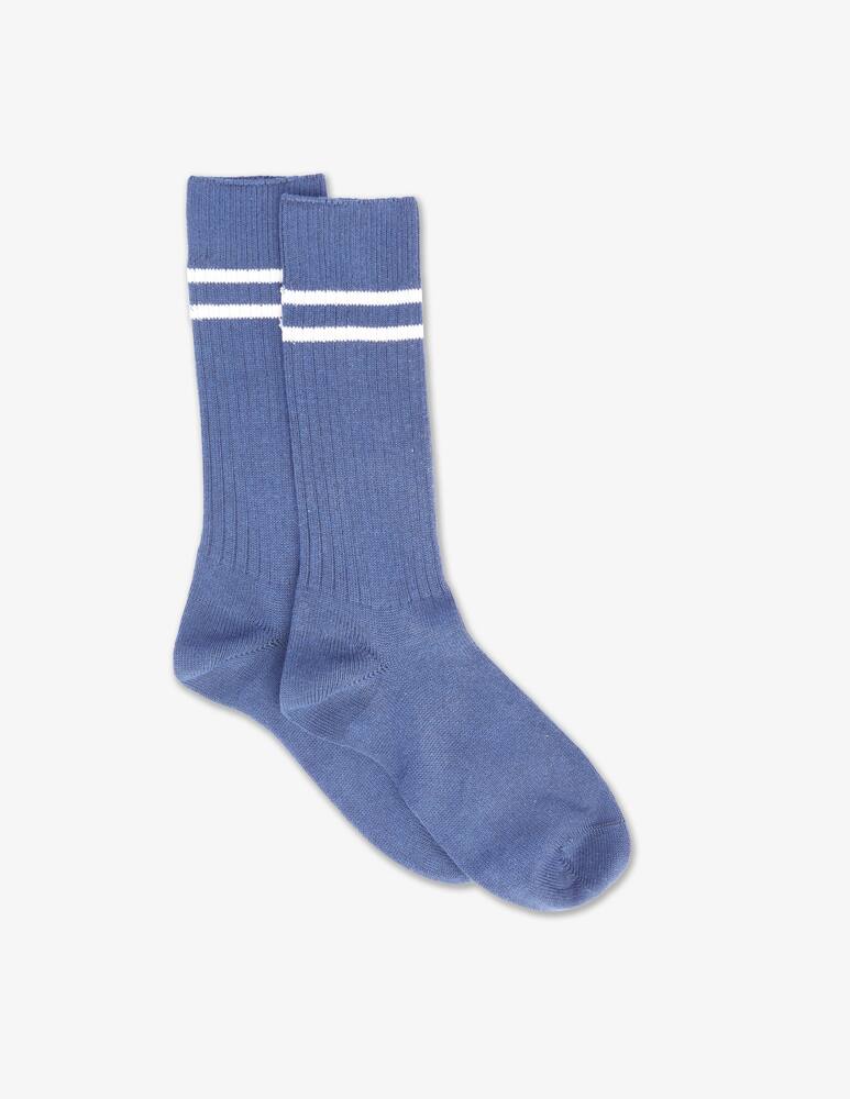 rinascente Church's Two stripes sport socks - Blue