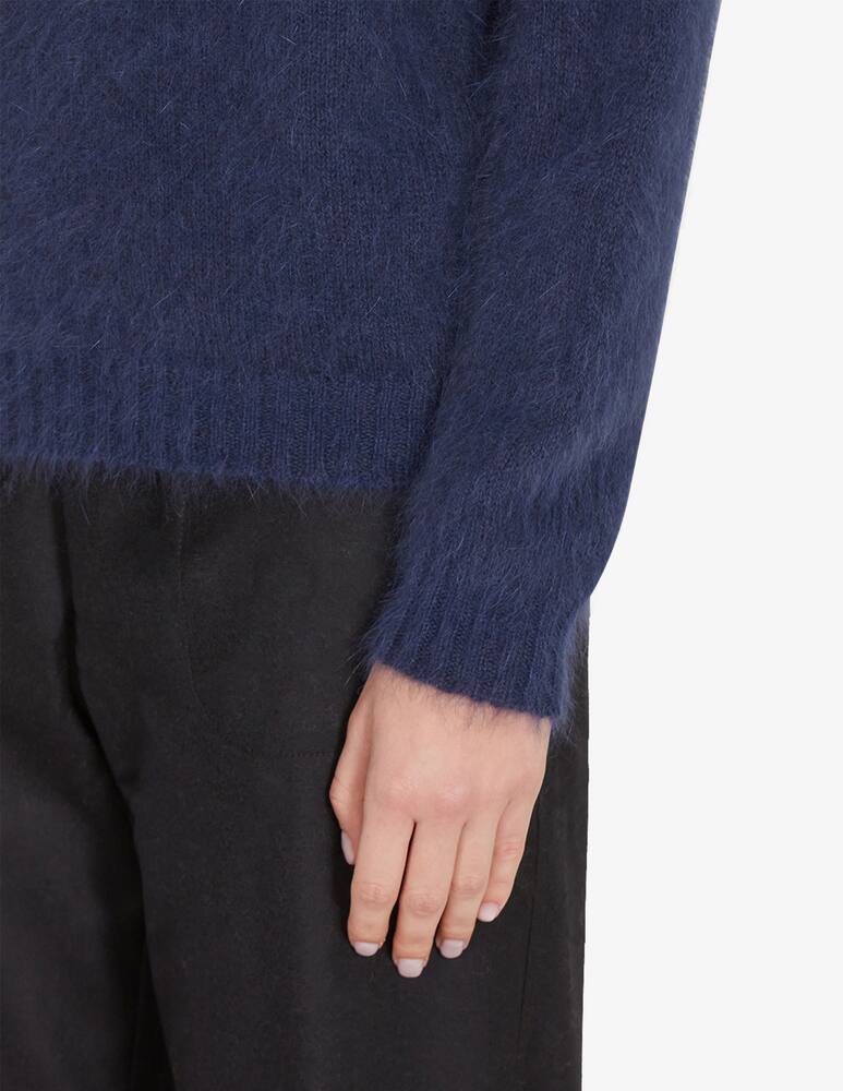 rinascente Roberto Collina Long sleeve boat neck sweater - Blue