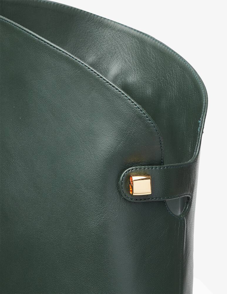 rinascente Maison Skorpios Stivali in pelle con tacco Adriana - Verde