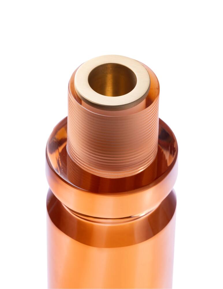 rinascente Purho Lume Linear smooth surface with ribbed upper band - pink