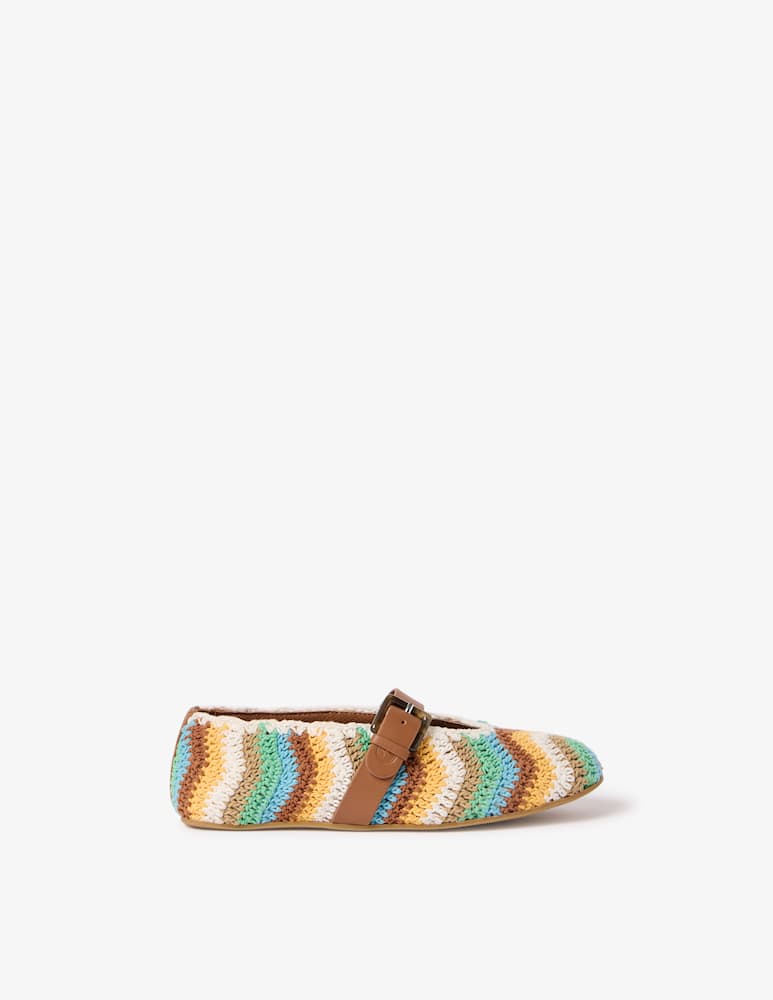 Gio Milano Zigzag crochet flats - picture 1 Gio Milano Zigzag crochet flats - picture 1