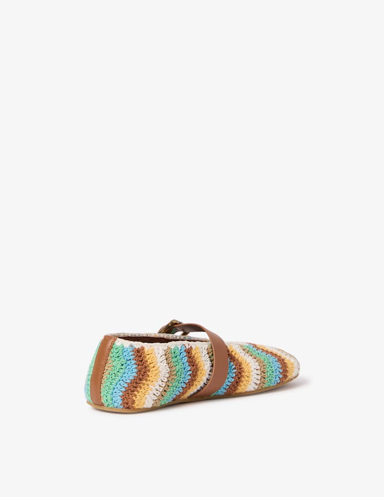Gio Milano Zigzag crochet flats - picture 4 Gio Milano Zigzag crochet flats - picture 4