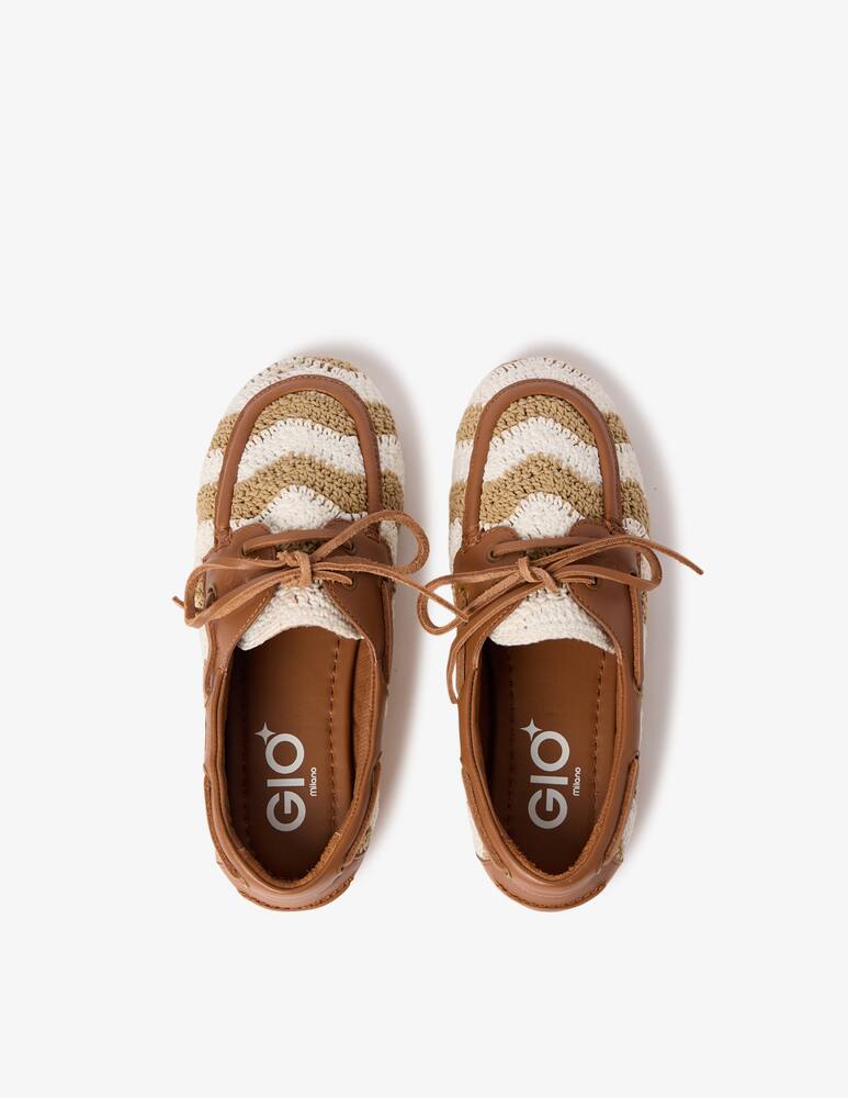 rinascente Gio Milano Mocassini zig zag