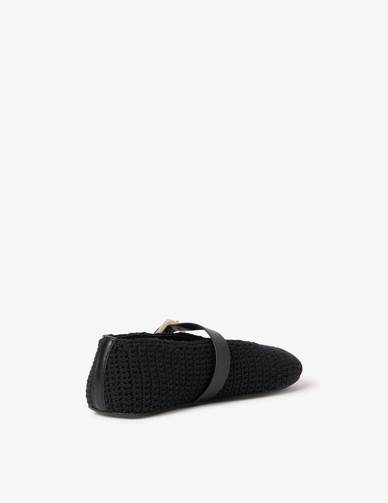 rinascente Gio Milano Zigzag ballet flats