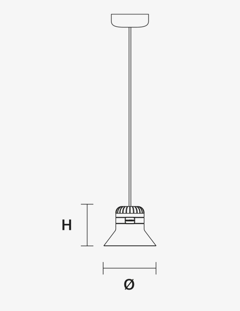 rinascente Masiero Cordea Lampada Da Soffitto