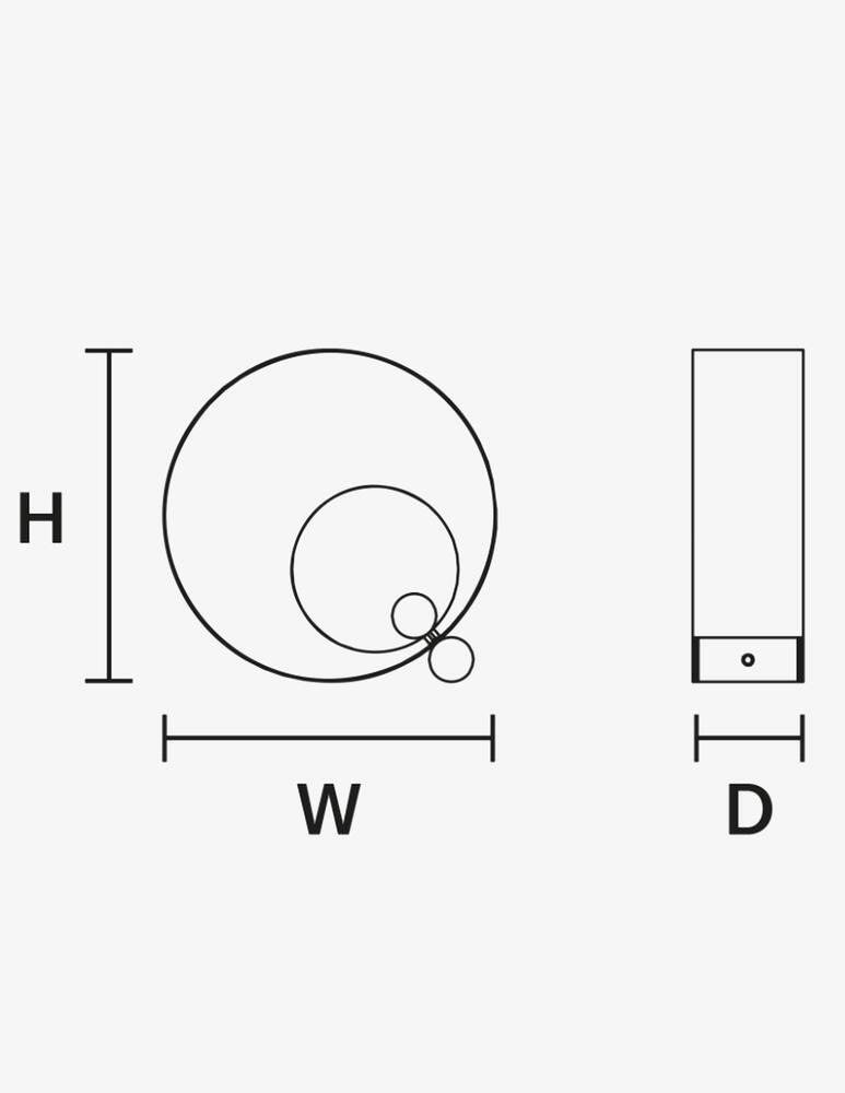 rinascente Masiero Sound Table Lamp