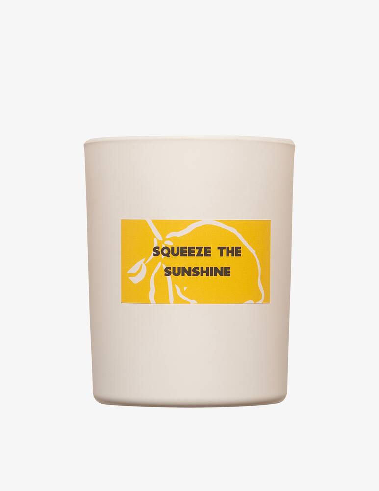 rinascente Wood'd "Squeeze The Lemon" Scented Candle 200g