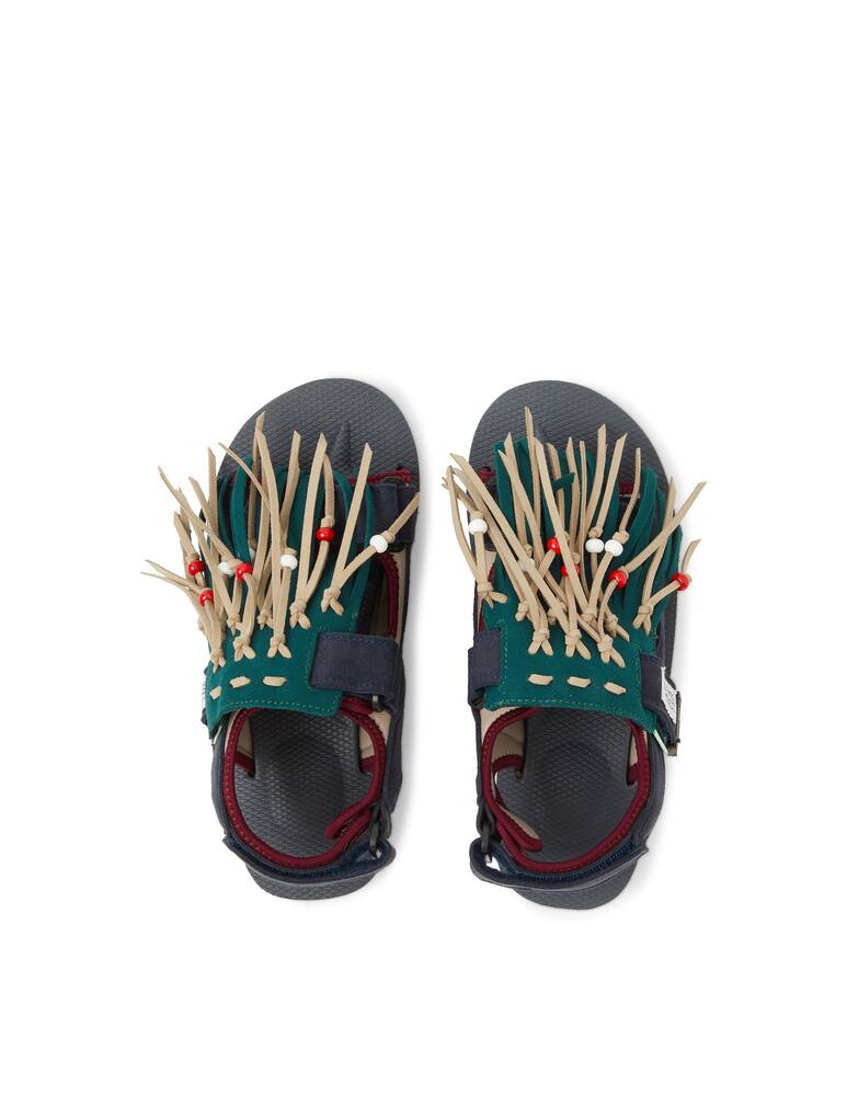 rinascente Suicoke Was-4AB flat sandalis