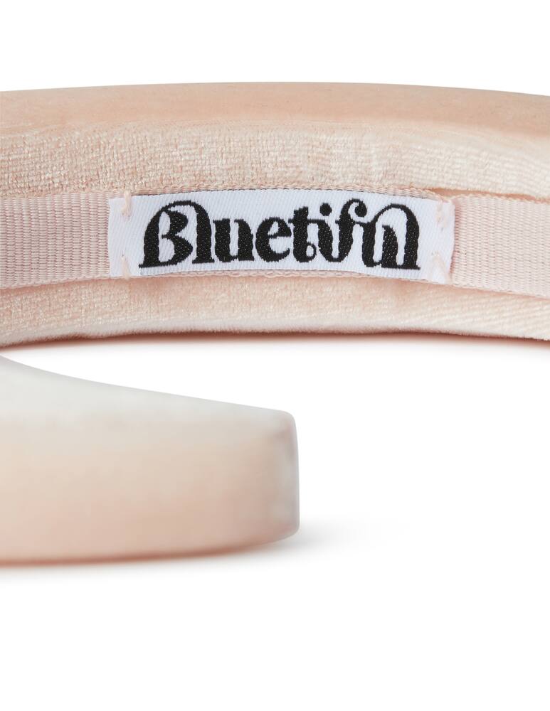 rinascente Bluetiful Milano Cerchietto Imbottitio - Velluto Rosa Cipria