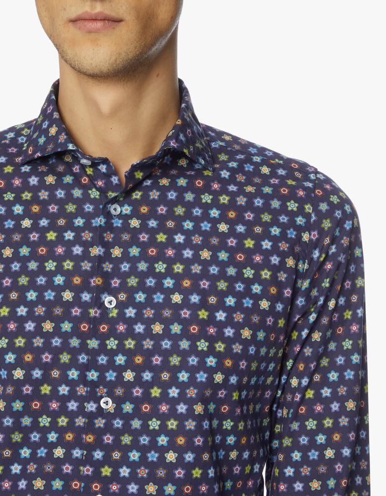 rinascente Altemflower Camicia stampata fiori geometrici multicolor