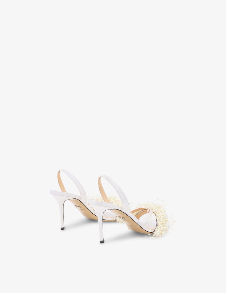 Mach & Mach Floating pearl bridal sandals - picture 4 Mach & Mach Floating pearl bridal sandals - picture 4