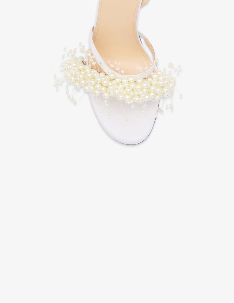 Mach & Mach Floating pearl bridal sandals - picture 5 Mach & Mach Floating pearl bridal sandals - picture 5