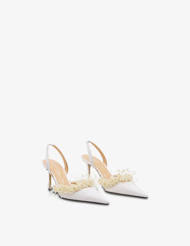 Mach & Mach Slingback Floating Pearl Birdal - immagine 2 Mach & Mach Slingback Floating Pearl Birdal - immagine 2