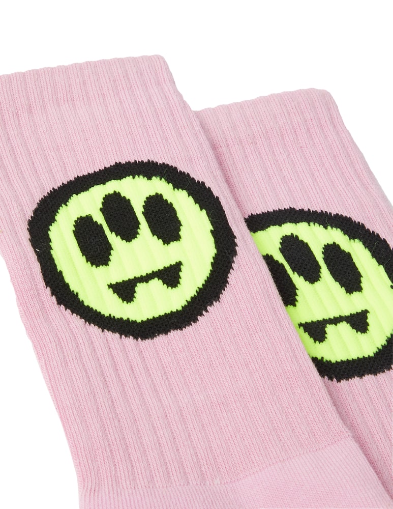 rinascente Barrow Logo iconic socks - Pink