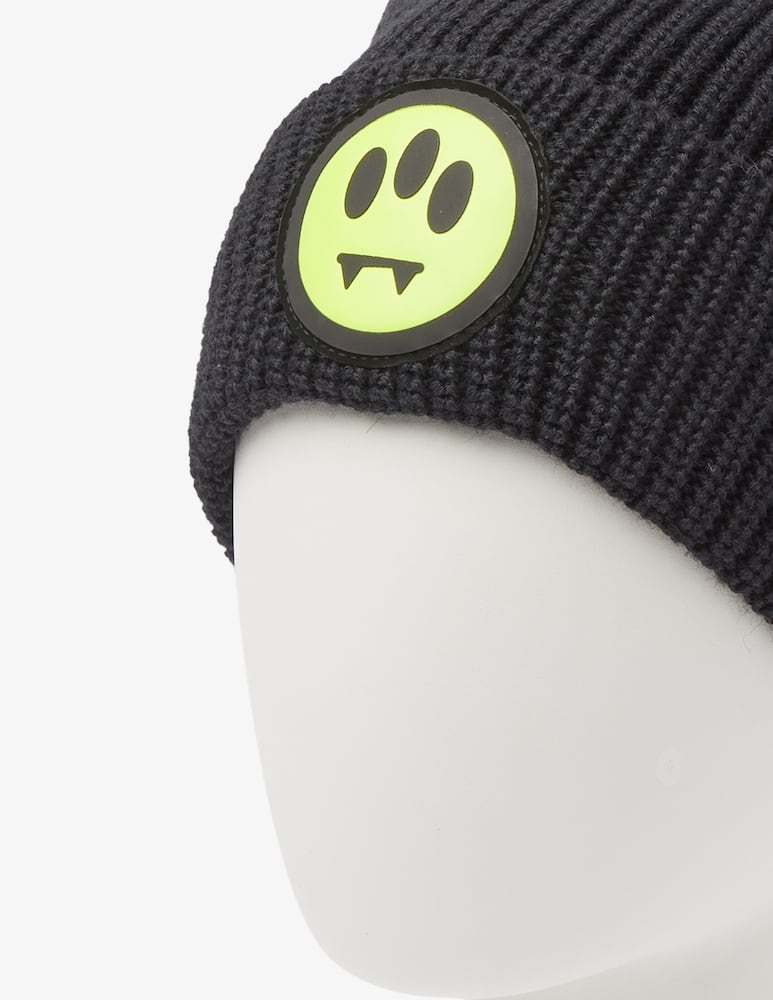 rinascente Barrow Logo iconic beanie - Blue