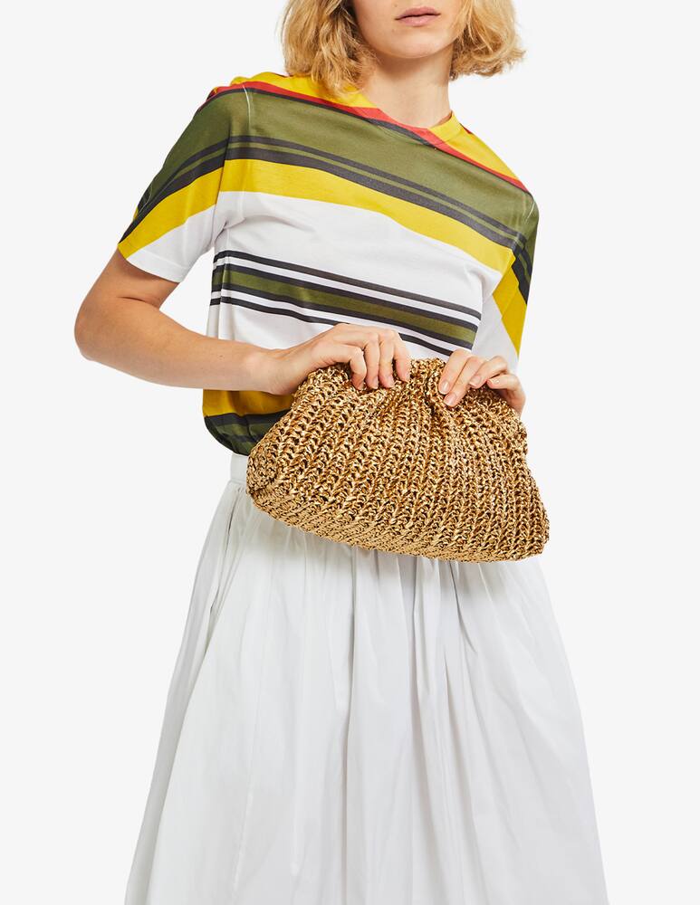 rinascente Maria La Rosa Game Crochet clutch bag