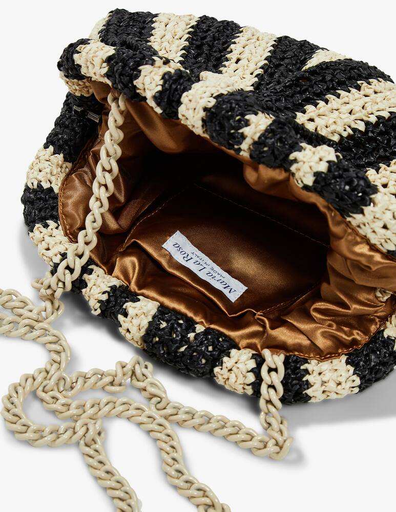 rinascente Maria La Rosa Game crochet clutch