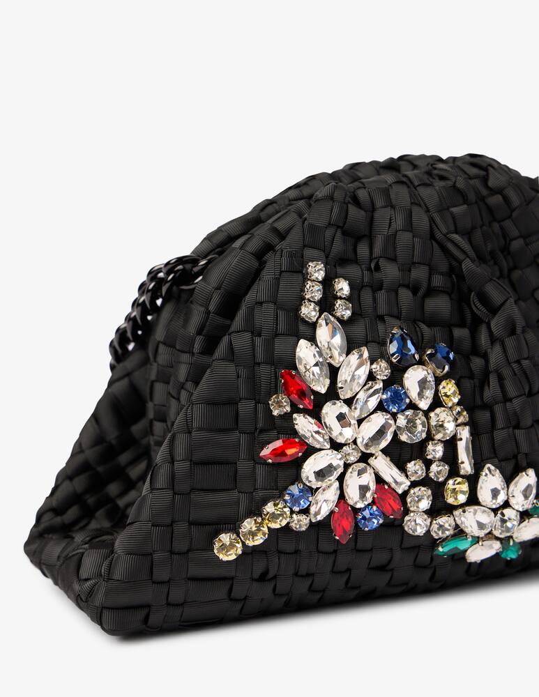 rinascente Maria La Rosa Borsa mini con cristalli Game