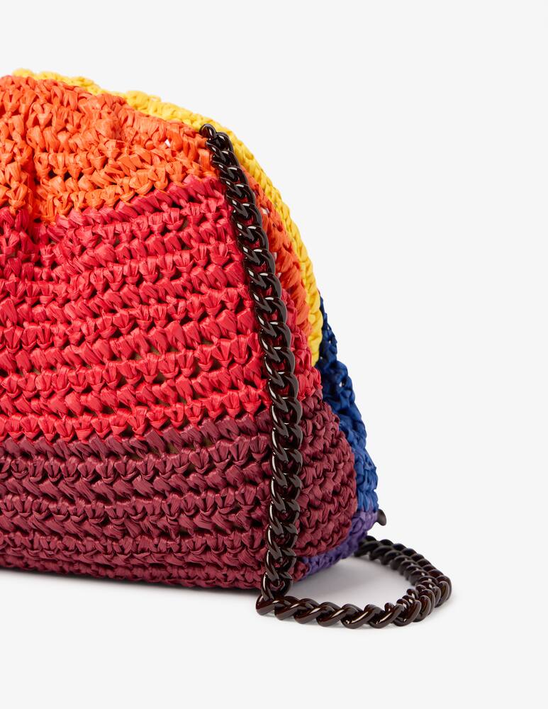 rinascente Maria La Rosa Borsa con tracolla in crochet