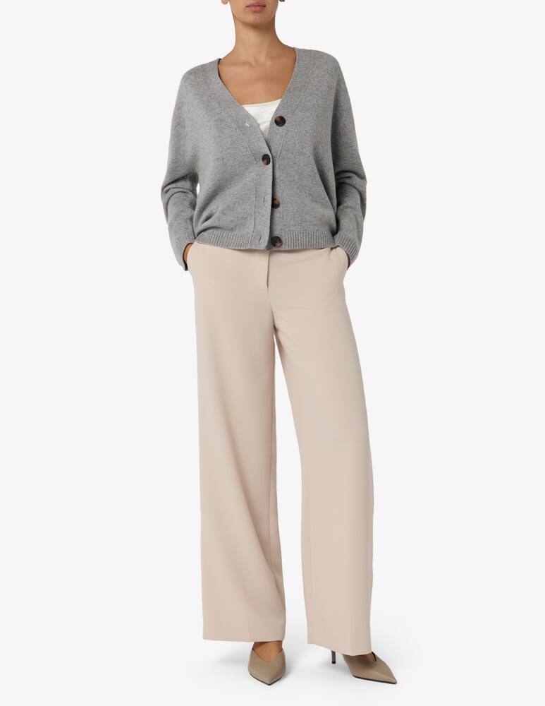 Pure Cashmere Cardigan in cashmere con collo a v - immagine 2 Pure Cashmere Cardigan in cashmere con collo a v - immagine 2