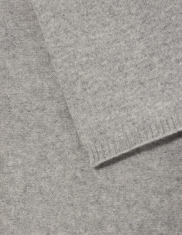 rinascente Pure Cashmere Ribbed knit scarf