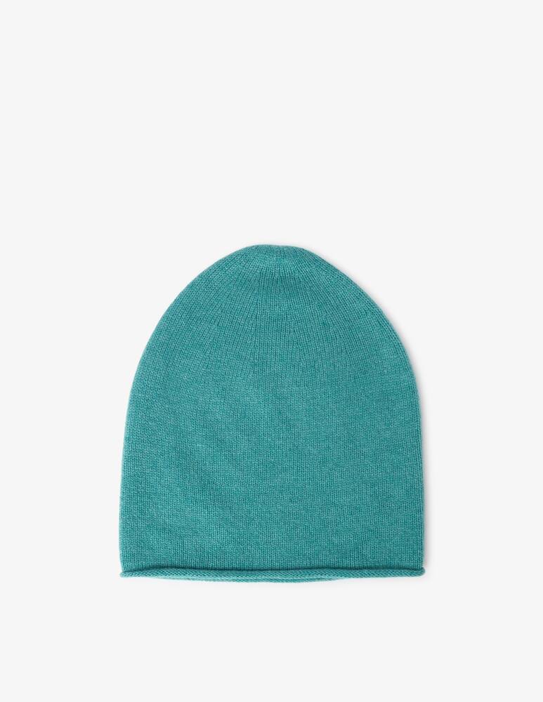 rinascente Pure Cashmere Ribbed knit beanie