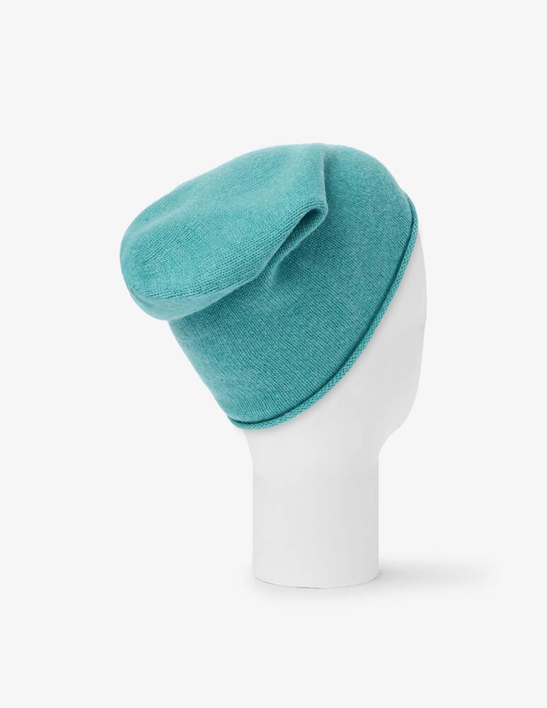 rinascente Pure Cashmere Ribbed knit beanie